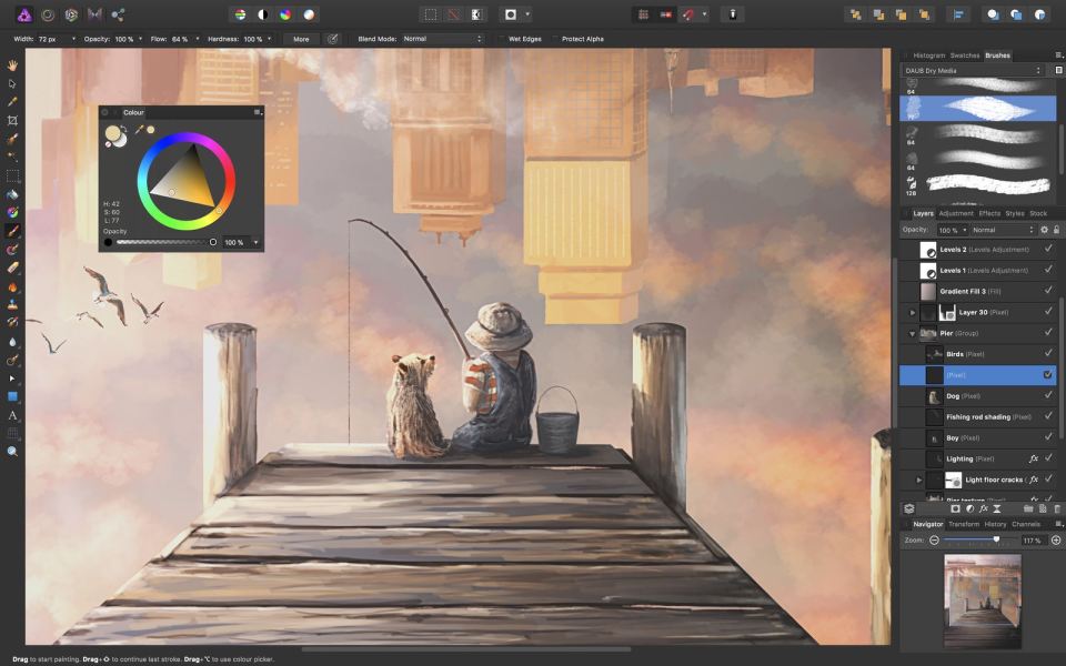 「优秀专业摄影&创意后期修图工具」Affinity Photo 2.1.0 中文版-MAC星球